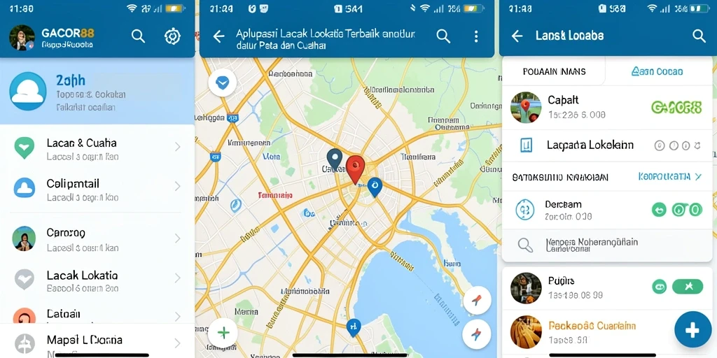 Tampilan antarmuka GACOR88 yang sederhana dan informatif.