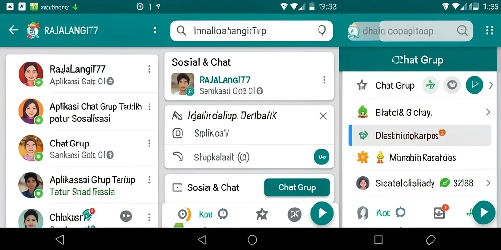 Tampilan antarmuka RAJALANGIT77 yang sederhana dan user-friendly.