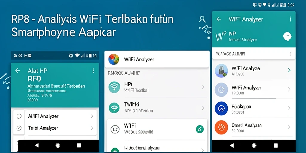 Tampilan antarmuka RP8 yang sederhana dan informatif.